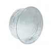 Bolsa de almacenamiento redonda de PVC de 14 cm, bolsa transparente a prueba de polvo para exhibir muñecos de algodón para paseos de bebés, cajas ciegas, directo del fabricante