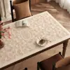 Nuevo Mantel Individual Retro para Mesa de Comedor 2026 con un Toque de Lujo Ligero y de Alta Gama, Impermeable, Resistente al Aceite, al Calor y Lavable para Mesa de Centro de Sala de Estar