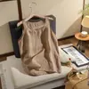 Camisole colete de algodão e linho de cor sólida em camadas sem mangas, gola artística de jardim, top fino de base, peça íntima ou top para usar por cima de algodão e linho
