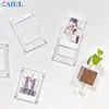 Adecuado para Porta Tarjetas Magnéticas Polaroid Mini de 3 pulgadas, Marco de Fotos de Tarjeta de Celebridad, Exhibición de Escritorio, Imán para Refrigerador, Color Transparente, Artículo Popular Transfronterizo