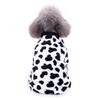 Ropa especial para mascotas transfronteriza, terciopelo coral, estampado de leopardo, cuadros, ropa para el hogar, perros pequeños y medianos, felpa, casual, pijama para perros