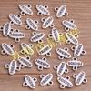 Accesorios de Aleación DIY 3 Tipos de Ovalados Mejores Conectores de Letras Collar Pulsera Joyería 12*10mm