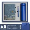 Caixa de Presente com Caderno A5 para Escritório Conjunto de Cadernos Souvenir A6 Caderno Grosso Bloco de Notas da Empresa com Caneta Lote