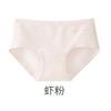 Personalização de Luz OEM 50 Unidades 7A Antibacteriana Roupa Íntima Feminina Algodão Puro Meninas Cintura Média Algodão Virilha Calcinhas Sem Costura Shorts