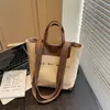Bolsa de Lona Estampada Estilo Novo Transfronteiriça, Grande Capacidade, Bolsa de Mão Casual e Simples para o Dia a Dia, Bolsa de Ombro Único Transversal Estilo Coreano