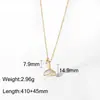 Accesorio de Collar Fragmentado de Perla y Acero de Titanio Estilo Chanel, Joyería de Lujo Ligero de Dongguan para Mujer, Cadena para Clavícula con Diseño de Nicho de Alta Gama