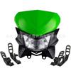 Adecuado para la pantalla de lámpara de mueca de faro modificado de motocicleta de cross-country KLX250 KLX450 2018 19