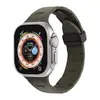 Adequado para Pulseira de Apple Watch S1-10 Geração Ultra Hermes Fivela Dobrável Monocromática Pulseira Esportiva de Silicone
