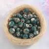 Atacado do Fabricante Contas de Cerâmica Jingdezhen Contas Soltas Acessórios para Joias DIY Pulseira Colar Material Tecido Contas