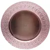 Plato Redondo Galvanizado Estilo Europeo Nuevo Hotel Boda Banquete de Cumpleaños Mantel Plato de Plástico Plato para Manualidades Fabricante Fuente