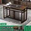 Combinación de Mesa de Té y Sillas para Balcón Estilo Nuevo Chino Oficina Hogar Apartamento Pequeño Mesa de Café Kung Fu Mesa de Té Integrada para Hervir Agua