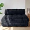 Sofá futón de frijol comprimido al vacío de comercio exterior, sofá perezoso de dos plazas, sofá modular de espuma plegable para sala de estar y uso doméstico