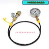 Manómetro Manguera de Medición de Presión Conector Carter Conector Excavadora Carter Set de Conectores de Prueba para Bomba Hidráulica