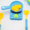 Nuevo juego de 18 piezas de herramientas de cocina para casa de muñecas, juguetes de alitas de pollo, verduras verdes, berenjena, juguetes para niños