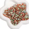 Amazon Cuentas Ojo de Gato de Resina Mate, Cuentas Redondas Coloridas, Joyería DIY Hecha a Mano, Cuentas de Mano, Material de Cuentas Sueltas al Mayoreo
