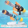Venta Caliente Transfronteriza Juguete de Pistola de Agua para Bebé Tipo Arrastre Presurizada Gran Capacidad de Almacenamiento de Agua Juego de Agua Disparo de Largo Alcance