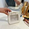 2025 nova bolsa de mão alto valor de cor bolsa de armazenamento de cosméticos grande capacidade PVC à prova d'água sair bolsa de lavagem atacado