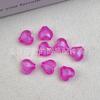 12mm contas pequenas coração de pêssego contas de acrílico artesanal diy saco material Colar de pulseira frisada para crianças
