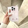 Funda Rosa de Conejo Linda Expresión 17Promax para iPhone16Pro Agujero Preciso Doble Capa 15Pro17