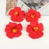 Grampo de Cabelo Flor de Hibisco Artificial Transfronteiriço Acessório de Cabelo 10cm Flor Falsa Pe Presilha de Cabelo Decoração de Casamento Flores Materiais DIY