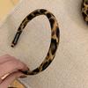 Anillo para el Cabello de Intestino Grueso de Leopardo Vintage para Mujer Cuerda para el Cabello de Payon Banda de Goma de Alta Elasticidad y Durabilidad Diadema para la Parte Superior de la Cabeza Accesorios para el Cabello