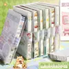 Cuaderno de Plástico con Cubierta de Dibujos Animados A7 Cuaderno de Bolsillo para Estudiantes con Cierre Cuaderno Portátil Mini Cuaderno de Alto Valor
