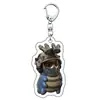 Nuevo Colgante de Acción Delta Animal Peculiar Llavero Acrílico Decoración para Mochila de Estudiante