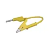 Enchufe Banana Enchufe de Aguja Varilla Insertada en Pinza de Cocodrilo, Insertada en Cable de Prueba de Alto Voltaje (Voltaje de Resistencia 3kV) J70035