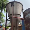 Misturador Blending Cônico de Parafuso Duplo para Pó Seco Usado 10 Metros Cúbicos Misturador Cônico de Dupla Hélice em Aço Inoxidável