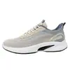Zapatos de Hombre Verano 2026 Estilo Nuevo Transpirables Malla Tejida Voladora Ligeros para Trabajar Suela Blanda Deportivos Casuales Zapatos de Malla para Correr de Hombre