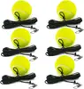 Comercio Exterior Transfronterizo Pelota de Tenis de Goma Elástica con Cuerda para Entrenamiento de Principiantes, Pelota con Cuerda para un Jugador con Hebilla Cuerda Elástica Pelota de Fitness