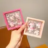 Conjunto de Pulseiras Kuromi Infantil Brincos de Desenho Animado Clipe de Orelha Adesivos Ornamentos de Princesa para Meninas Joias Exquisitas Presentes