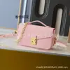 Versión Ancha Especial Transfronteriza Bolso Mensajero Pequeño Nuevo para Presbicia Cierre de Piel Genuina Bolso de Mano Cadena para el Brazo para Viajes al Trabajo Bolso para Mujer