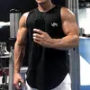 Secado Rápido para Hombre Verano 2021 Nueva Marca de Moda ins Corte Ajustado Deportivo Transpirable Running Fitness Chaleco Camiseta sin Mangas