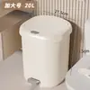 2026 Nuevo Modelo Cubo de Basura para Sala de Estar, Tapa abatible con Pedal, Doble Uso, Gran Capacidad, Cubo de Basura para Baño, Cubo de Almacenamiento Operado por Pedal para Dormitorio
