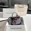 Dropshipping Nicho Bolsa Caixa Cor Contrastante 2025 Nova Alta Qualidade Portátil Moda Pequena Bolsa Quadrada Atacado