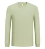 Camisetas deportivas personalizadas para comercio exterior transfronterizo para hombres y mujeres, camisetas de manga larga con cuello mao para correr y fitness de secado rápido, logo personalizado disponible