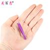 Mini pinzas para cejas de acero inoxidable de 5 cm, pinzas para cejas de colores, pinzas para pestañas postizas de doble párpado, suministro directo de fábrica