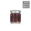 Frasco de Vidrio Sellado Redondo Personalizado para Caviar de Salsa de Chile, Pepinillos, Kimchi, Botella Simple para Snacks, Dulces, Vidrio