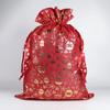 Bolso de algodão e linho de Natal bronzeador de Natal transfronteiriço Decorações de presente de presente de Natal