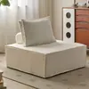 Sofá perezoso de celebridad de internet sofá de bloques sala de estar apartamento pequeño combinación libre bloque de tofu hotel casa de huéspedes módulo de sofá