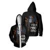 Sudadera con Capucha y Cremallera 3D New Game Gorilla Tag para Adultos y Niños Estampado