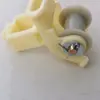 Nuevo Soporte para Tubería de Cinta de Riego por Goteo Pin de Hierro Antienredos Soporte para Tubería de Riego por Goteo Rueda Guía de Nylon Accesorios Agrícolas