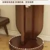 Espejo de Vestir Giratorio, Espejo de Cuerpo Entero de Piso a Techo, Perchero para Dormitorio en Casa, Espejo Probador Integrado, Vertical y Removible
