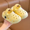 Zapatos Croc para Niños y Niñas, Nuevo Estilo de Verano, Uso Bidireccional, Sandalias Antideslizantes de Suela Suave para Niños
