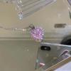 Moda Estilo Dulce Fresco Pequeño Colgante de Circonita Rosa de Amor Cadena Clavícula Popular en Internet ins Collar Estilo Deseo Puro para Mujer