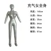 Muñeco Inflable Modelo Muñeca Cuerpo Completo Modelo de Exhibición de Ropa Femenina Accesorios de Modelo Masculino Cuerpo Humano