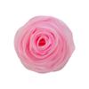 Estilo Coreano 6cm Organza Estéreo Capullo de Rosa 3.5cm Hecho a Mano Flor de Hilo de Nieve Zapatos y Sombrero Decoración Vestido de Bebé
