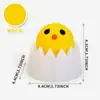 Impressão 3D Transfronteiriça Novo Desenho Animado Fruta Mangostão Descompressão Clicker Acessórios Brinquedos para Alunos do Ensino Fundamental Presentes Atacado