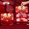 2027 Ano do Carneiro Novos Envelopes Vermelhos Ano Novo Alta Qualidade Infantil Dobrável Lai See Envelopes Ano Novo Chinês Personalizado Criativo Carteiras de Dinheiro da Sorte